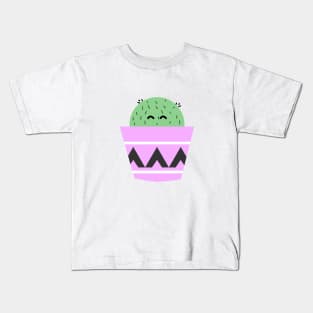 Happy, so happy cactus Kids T-Shirt